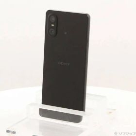 〔中古品〕 Xperia 10 VI 128GB ブラック SOSBA3 Softbank SIMフリー【295】