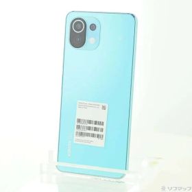 〔中古品〕 Mi 11 Lite 5G 128GB ミントグリーン M2101K9R SIMフリー【262】
