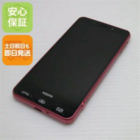 【中古】 新品同様 Softbank 509SH シンプルスマホ3 ピンク 判定○ 安心保証 即日発送 スマホ SOFTBANK SHARP 本体 白ロム 土日祝発送OK
