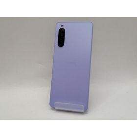 【中古】SONY SoftBank 【SIMフリー】 Xperia 10 V ラベンダー 6GB 128GB A302SO【大須アメ横】保証期間１ヶ月【ランクC】