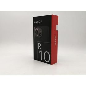 【未使用】SHARP 国内版 【SIMフリー】 AQUOS R10 チャコールブラック 12GB 256GB SH-M31【ECセンター】保証期間３ヶ月