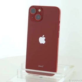 〔中古品〕 iPhone13 128GB プロダクトレッド MLNF3J／A SIMフリー【344】