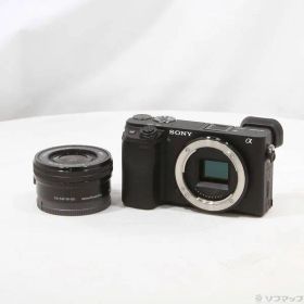 〔中古品〕 α6400 ILCE-6400L パワーズームレンズキット ブラック【262】