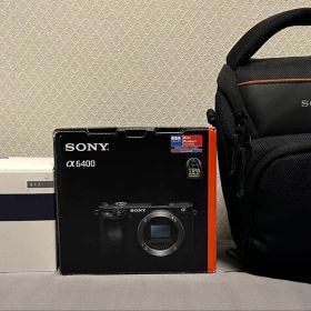 美品！ SONY α6400 + 16mm F1.4 （SDカード2枚付）