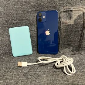 激安 おまけ多数 iPhone 12mini 128GB ブルー SIMフリー
