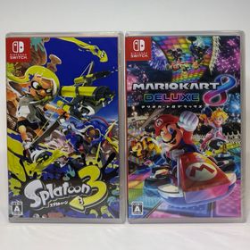 ニンテンドースイッチ(Nintendo Switch)のマリオカート8 デラックス / スプラトゥーン3(家庭用ゲームソフト)