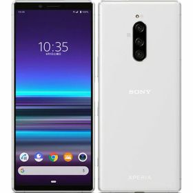 【中古】【安心保証】 Xperia 1 802SO[64GB] SoftBank ホワイト
