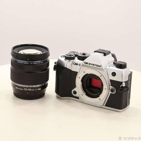 〔中古〕OMSYSTEM OM-5 Mark II 12-45mm F4.0 PRO レンズキット シルバー〔276-ud〕