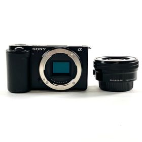 ソニー VLOGCAM ZV-E10L パワーズームレンズキット ブラック 中古(ミラーレス一眼)