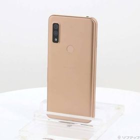 〔中古〕FUJITSU(富士通） arrows We 64GB ローズゴールド FCG01 au SIMフリー〔348-ud〕