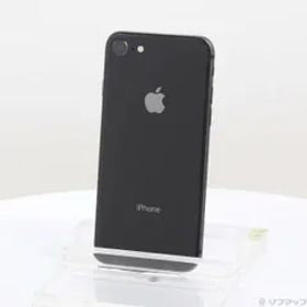 〔中古品〕 iPhone8 64GB スペースグレイ MQ782J／A SIMフリー【305】