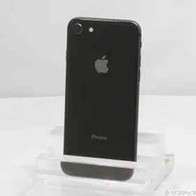 〔中古品〕 iPhone8 64GB スペースグレイ MQ782J／A SIMフリー【198】
