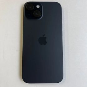 美品 iPhone 15 128GB ブラック バッテリー90% MTMH3J/A - 4957