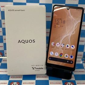 AQUOS sense4 basic 64GB シルバー A003SH Y!mobile版SIMフリ