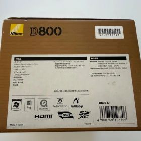 Nikon D800 ボディ シャッター回数わずか7,159回 付属品多数／美品