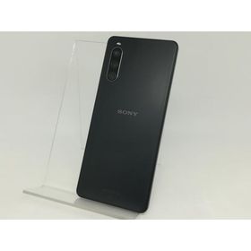 【中古】SONY au 【SIMフリー】 Xperia 10 IV ブラック 6GB 128GB SOG07【神戸】保証期間１ヶ月【ランクC】