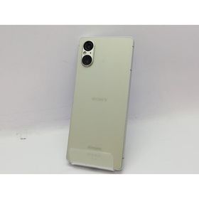 【中古】SONY docomo 【SIMフリー】 Xperia 5 V 8GB 128GB プラチナシルバー SO-53D【立川フロム中武】保証期間１ヶ月【ランクB】