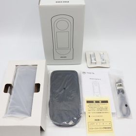 ボーナスストア+5％【新品】リコー THETA X メタリックグレー R04010 256433 全天球カメラ 360度 シータ RICOH 本体