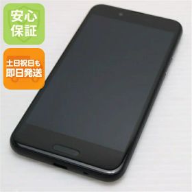 【中古】 新品同様 SHV40 AQUOS sense ブラック スマホ 安心保証 即日発送 スマホ 中古本体 白ロム 中古 au SHARP 土日祝発送OK