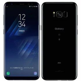 【SIMロック解除済】 au SAMSUNG Galaxy S8+ (Plus) SCV35 Midnight Black SAMSUNG 当社3ヶ月間保証 中古 イオシス