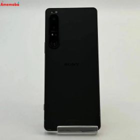 【中古】Xperia 1 IV 256GB ブラック SOG06 AU版SIMフリー