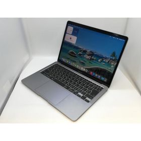 【中古】Apple MacBook Air 13インチ M1(CPU:8C/GPU:7C) 8GB/256GB スペースグレイ MGN63J/A (M1・2020)【京都】保証期間１ヶ月【ランクC】