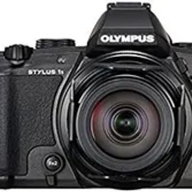 【中古】 OLYMPUS オリンパス デジタルカメラ STYLUS-1S 28-300mm 全域F2.8 光学10.7倍ズーム ブラック STYLUS-1S BLK