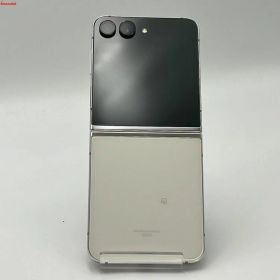 【中古】Galaxy Z Flip5 256GB クリーム SCG23 AU版SIMフリー 美品
