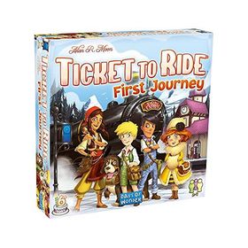 ボードゲーム 英語 アメリカ DO7227 Ticket to Ride Europe First Journey Board Game - Strategy Game,