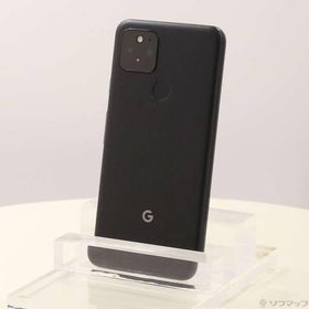 〔中古〕GOOGLE(グーグル) Google Pixel 5 128GB ジャストブラック G5NZ6 SoftBank〔262-ud〕