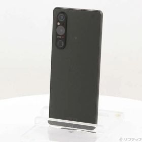 〔中古品〕 Xperia 1 V 512GB カーキグリーン XQ-DQ44 SIMフリー【198】