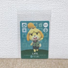 どうぶつの森 amiiboカード 001しずえ