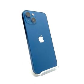【全額返金保証】【最速発送】 iPhone 13 128GB ブルー au 白ロム 動作確認済 88%