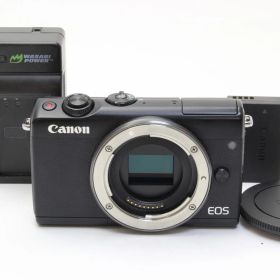 A (美品) Canon キヤノン EOS M100 ボディ ブラック 初期不良返品無料 10-51