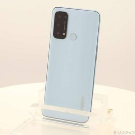 〔中古〕OPPO(オッポ) OPPO Reno5 A 128GB アイスブルー A101OP Y!mobile SIMフリー〔262-ud〕