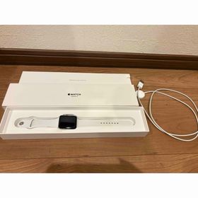 アップルウォッチ(Apple Watch)のApple Watch Series3 42mm シルバー(腕時計(デジタル))