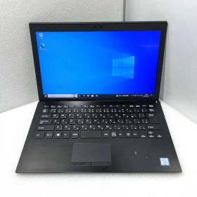 【中古】超軽量 高速起動 フルHD SONY VAIO VJPG11C11N 13.3型 Win10 Core i5-8250U 1.6GHz 8GB M.2 SSD256GB(新品）Webカメラ 無線LAN内蔵 Bluetooth HDMI VGA【レビュー記入で保証期間を3ヶ月に延長します。必ず商品到着後1ヶ月保証の期間中にレビューをお願いします】