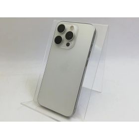 【中古】Apple 国内版 【SIMフリー】 iPhone 15 Pro 128GB ホワイトチタニウム MTU83J/A【大宮東口】保証期間1ヶ月【ランクC】