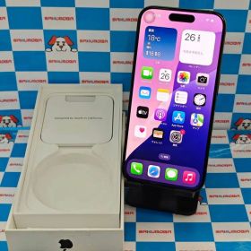 【中古】iPhone15 Pro 128GB ブラックチタニウム MTU73J/A AU版SIMフリー 美品