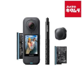 【新品】Insta360 X4 Air Starter Bundle Graphite Black（CINSAAFA-SE03） ビデオカメラ 4K 小型 高画質 ウェアラブル 全天球360度カメラ 《納期約１ヶ月》