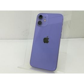 【中古】Apple 国内版 【SIMフリー】 iPhone 12 mini 64GB パープル MJQC3J/A【大須】保証期間１ヶ月【ランクB】