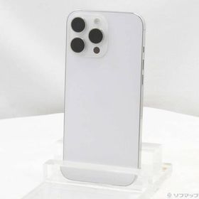 〔中古〕Apple(アップル) iPhone16 Pro Max 256GB ホワイトチタニウム MYWH3J／A SIMフリー〔198-ud〕