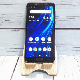 au AQUOS sense2 SHV43 Nuance Black 本体 白ロム SIMロック解除済み SIMフリー 647471