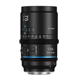 SIRUI Astra 75mm 1.33X T1.8フルフレーム アナモルフィック シネレンズ AF対応 フルサイズ Eマウント ソニーFX/A7R/A9シリーズ対応 ブルーフレア(AST-75-EB)