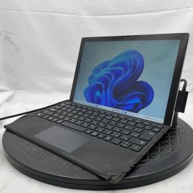 ★液晶ムラあり/ジャンク★Microsoft Surface Pro 7 [Core i5 1035G4 8GB SSD 256GB(NVMe) 12.3インチ Windows 11 Pro] 中古 タブレット (RM602)