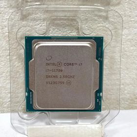 【動作品】Intel Core i7-11700 SRKNS CPU