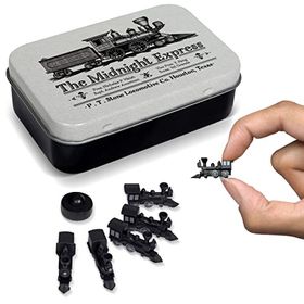 ボードゲーム 英語 アメリカ 海外ゲーム Midnight Express Deluxe Board Game Train Set | Player Pieces for Ticket to Ride and Other Adult, Family, and Kids Train Board Games | Upgraded Miniatures (Black)ボードゲーム 英語 アメリカ 海外ゲーム