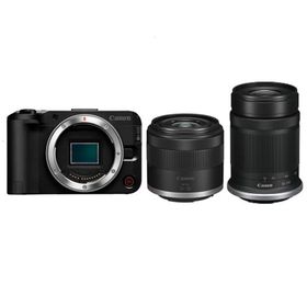 CANON キヤノン EOS R50 V(ブラック)ダブルズームキット ミラーレスカメラ 6895C057