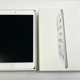 【中古】iPad mini 2 本体 シルバー 箱・充電器付き