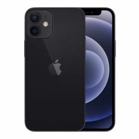 【中古】【SIMロック解除済】au iPhone12 mini A2398 (MGA03J/A) 64GB ブラック Apple スマホ スマートフォン 当社3ヶ月間保証 送料無料 イオシス